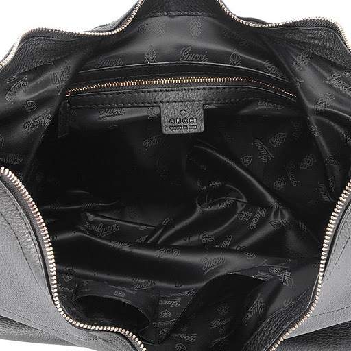 1:1 Gucci 247602 Gucci Heritage Medium Hob Bags-Black Leather